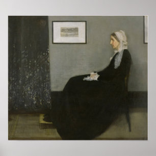 Affiche Whistler - La mère de l'artiste