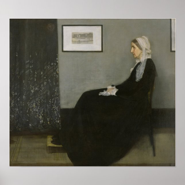 Affiche Whistler - La mère de l'artiste (Devant)