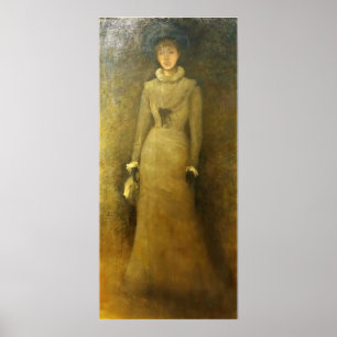 Affiche Whistler - Miss Florence Leyland 1873