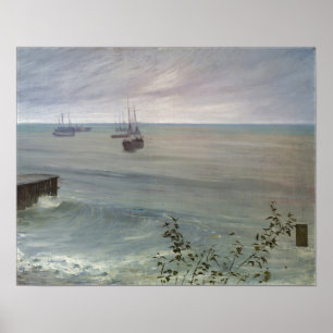 Affiche Whistler - Symphonie En Gris Et Vert L'Océan