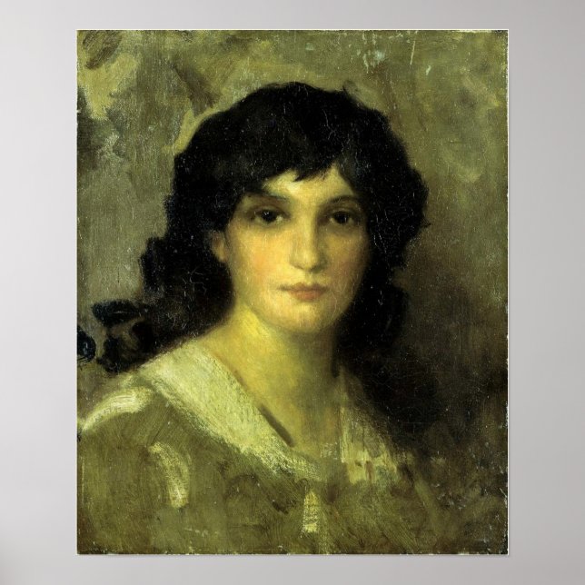 Affiche Whistler - Tête de jeune femme (Devant)