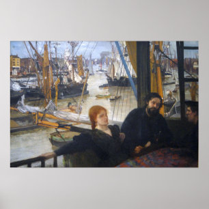 Affiche Whistler - Wapping On Thames 1860