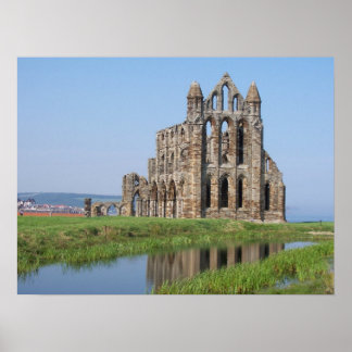 Affiche Whitby Abbey North Yorkshire