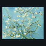Affiche White almond blossom by Vincent Van Gogh<br><div class="desc">White almond blossomagainst a bright blue sky in spring time. Oil on canvas by famous Dutch painter Vincent Van Gogh.</div>