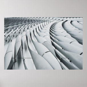 Affiche White and gray building structure