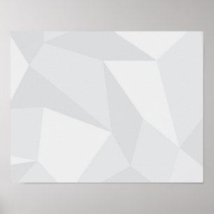 Affiche White, simple, modern, urban, cool, trendy pattern