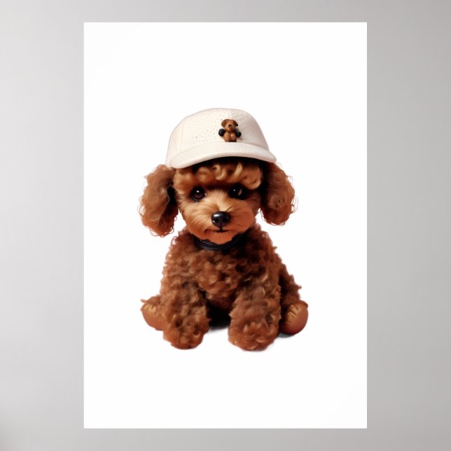 Affiche White Teacup Poodle Folder (Devant)