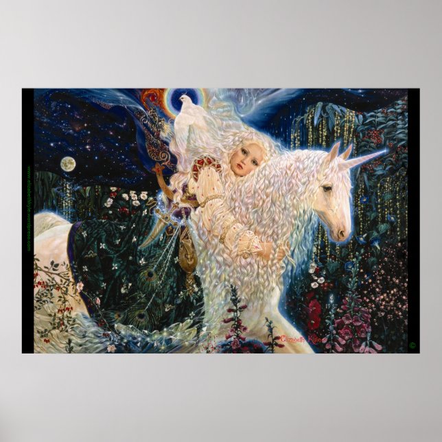 Affiche 'White Wind' par Elizabeth Kyle (Devant)