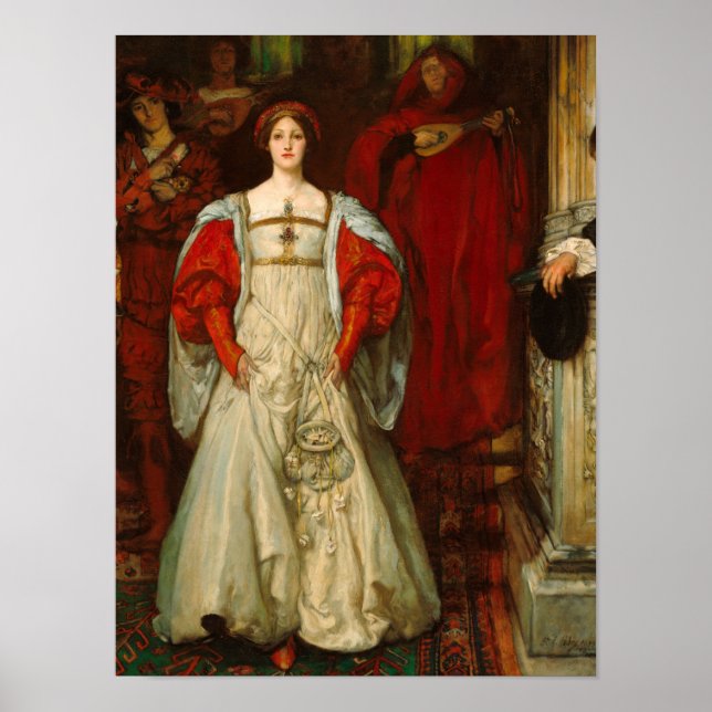 Affiche Who Is Sylvia, 1896-1900 par Edwin Austin Abbey (Devant)