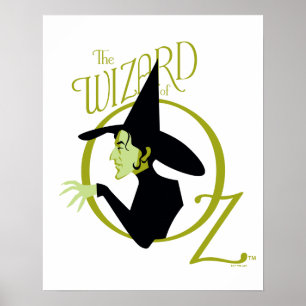 Affiche Wicked Witch™ L'Assistant Du Logo Oz™