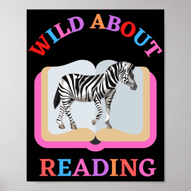 AFFICHE WILD À PROPOS DE LA LECTURE (Devant)