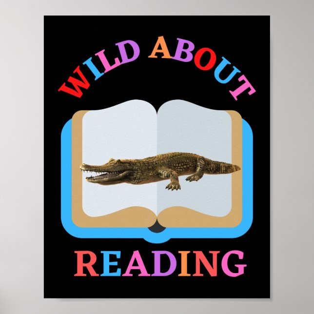 AFFICHE WILD À PROPOS DE LA LECTURE (Devant)