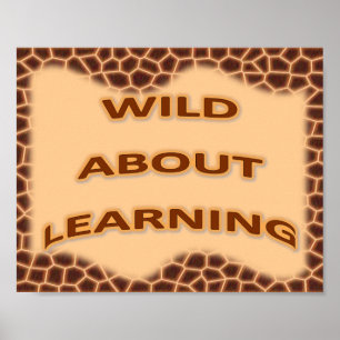 Affiche Wild About Learning