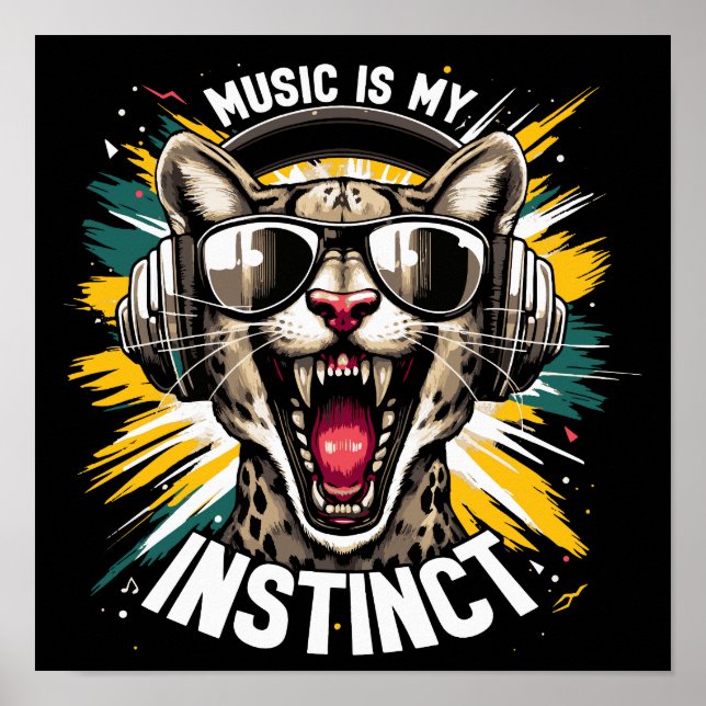 Affiche Wild Beats - La musique est mon instinct (Devant)