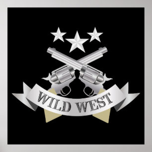Affiche Wild West