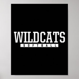 Affiche Wildcats du comté de Shelby Softll Hs