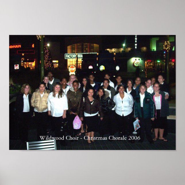 Affiche Wildwood Choir (Devant)