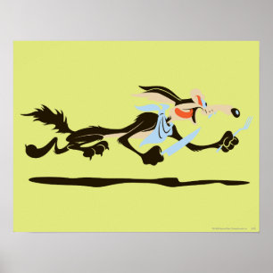 Affiche WILE E. COYOTE™ À la poursuite du dîner
