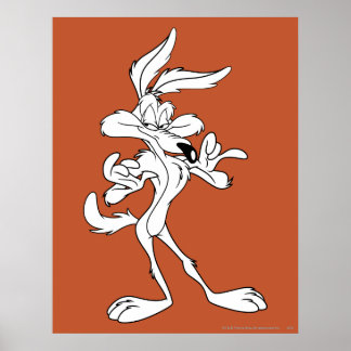 Affiche Wile E. Coyote A L'Air Agréable