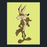 AFFICHE WILE E. COYOTE™ A L'AIR FIER<br><div class="desc">Wile E. Coyote Caractère Art</div>