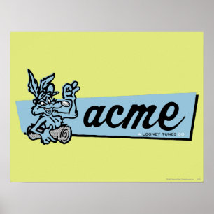 Affiche Wile E Coyote Acme 4
