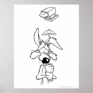 Affiche Wile E Coyote Acme Products