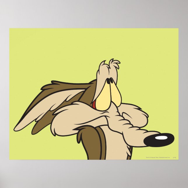 Affiche WILE E. COYOTE™ Malheur imminent (Devant)