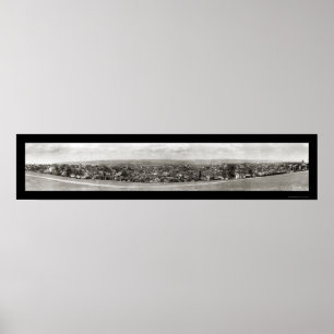 Affiche Wilkes-Barre PA Photo 1909