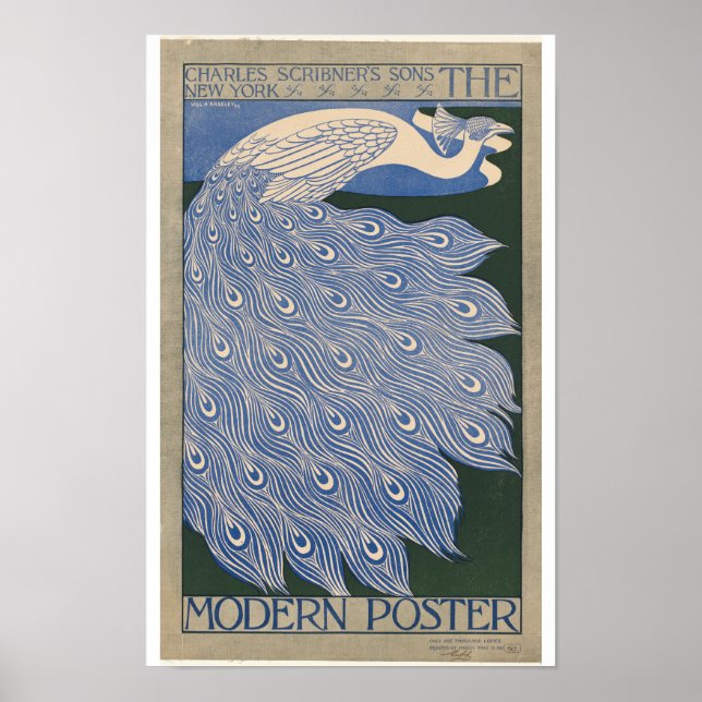 Affiche Will H. Bradley , L'affiche moderne  (Devant)