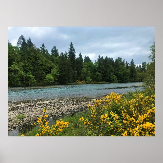 Affiche Willamette River, Elijah Bristow State Park (Devant)