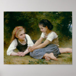 Affiche William-Adolphe Bouguereau - Les cueilleurs de noi