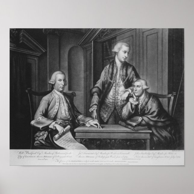 Affiche William Beckford James Townsend (Devant)