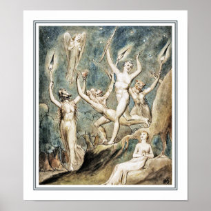 Affiche William Blake : Comus avec ses Révélateurs