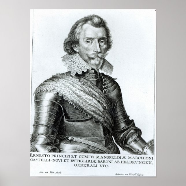 Affiche William Cavendish 1er duc de Newcastle (Devant)