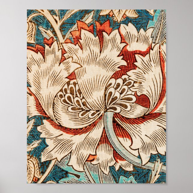 Affiche william morris (Devant)