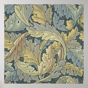 Affiche William Morris Acanthus Leaves