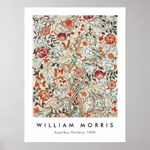 Affiche William Morris Acanthus Portiere