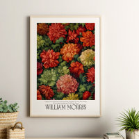 William Morris Antique Motif Floral