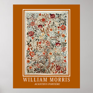 Affiche William Morris Art Acanthus Portière