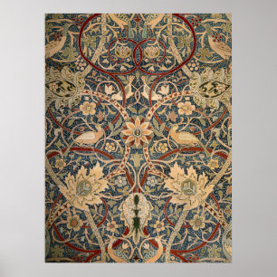 Affiche William Morris Bullerswood Tapisserie Faux