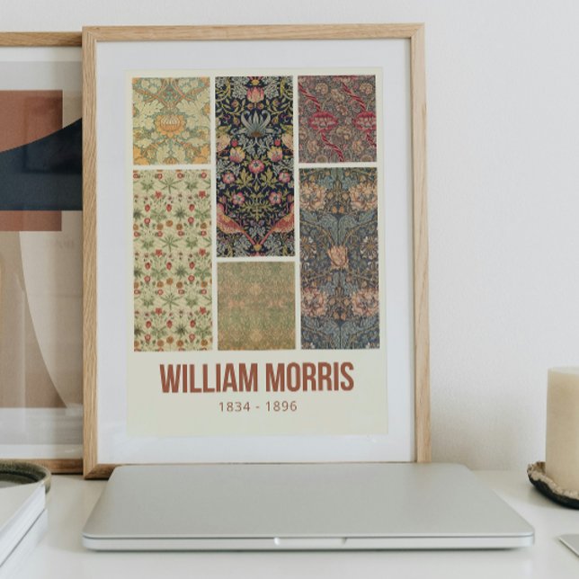 Affiche William Morris Collection Motif d'art (Créateur téléchargé)