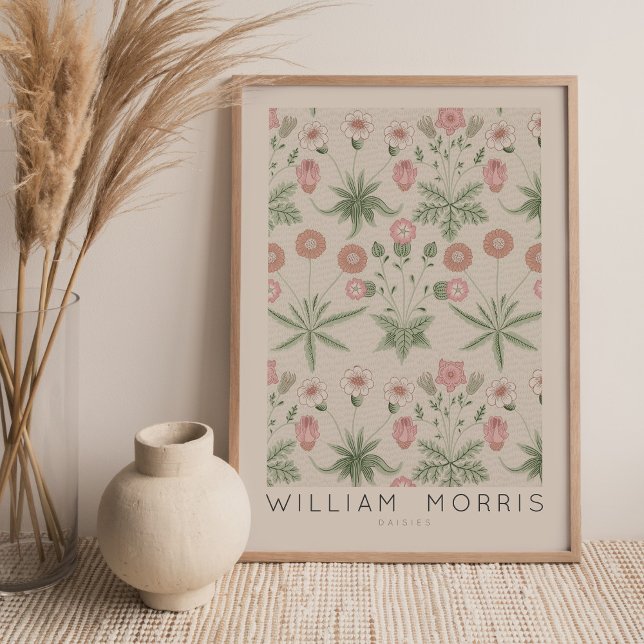 Affiche William Morris Daisies Wall Art Imprimer (Créateur téléchargé)