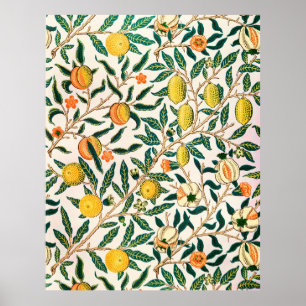Affiche William Morris Fruit Grenade Vintage