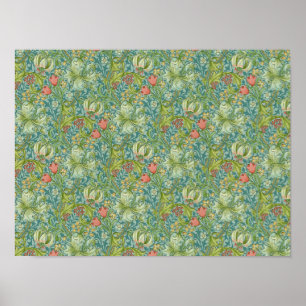 Affiche William Morris "Golden Lily" 1