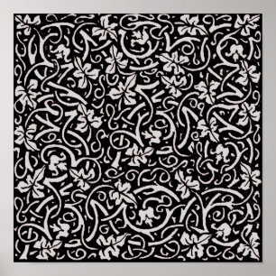 Affiche William Morris Grapevine Motif de fond d'écran