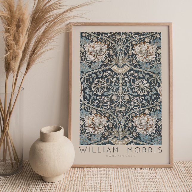 Affiche William Morris Honeysuckie Wall Art Imprimer (Créateur téléchargé)