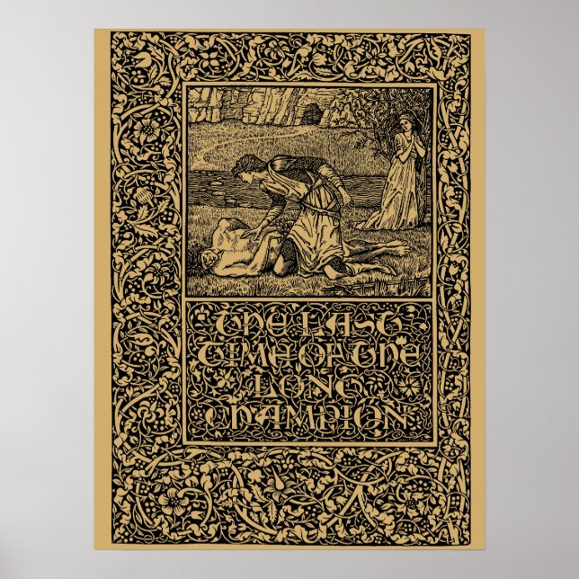 Affiche William Morris Kelmscott Press page 1896 (Devant)