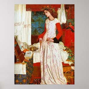 Affiche William Morris, La Belle Iseult,