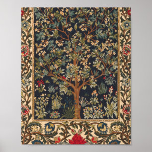 Affiche William Morris - L'Arbre De La Vie Original