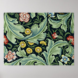 Affiche William Morris - Leicester